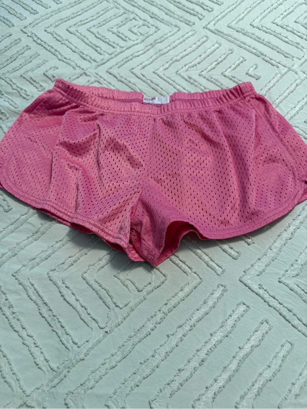 Soffe Pink Mesh Athletic Shorts vintage